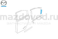 Наклейка RR (R) двери задняя для Mazda 3 (BK) (SDN) (MAZDA) BN8V508V6