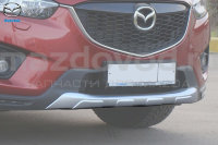 Нижняя декоративная накладка переднего бампера для Mazda СХ-5 (КЕ) (MAZDA) KD45V3890 KD45V389X KD45V3890A KD45V3890B KD45V3890C 