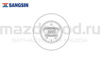 Диски тормозные передние для Mazda CX-3 (DK) (2WD) (SANGSIN) SD4421 