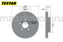 Диски тормозные FR для Mazda CX-3 (DK) (2WD) (TEXTAR)