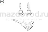 Личинка замка двери для Mazda CX-5 (KE) (W/O Super Lock System) (MAZDA) KDY376220