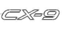 Эмблема "СX-9" для Mazda CX-9 (TC) (MAZDA) TKY851721A 