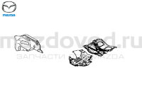 Пыльник двигателя для Mazda CX-5 (KE) (MAZDA) KD4556393A KD4556393 KD4556393A