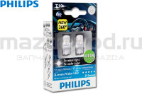 Лампа подсветки номера и габарита (LED) (Warm White) для Mazda (5W) (PHILIPS) 127994000KX2 MAZDOVOD.RU +7(495)725-11-66 +7(495)518-64-44 8(800)222-60-64