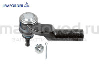 Рулевой наконечник левый для Mazda 3 (BK/BL) (LEMFORDER) 3466401